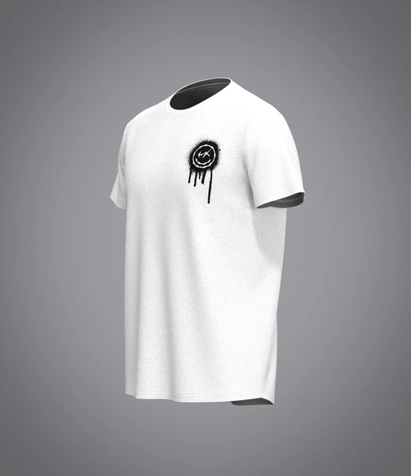 v-Stick The World White T-Shirt Stick The World White T-Shirt