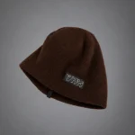 Bonnets marron VRK avec écusson logo