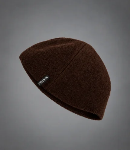 Bonnets marron VRK avec écusson logo d