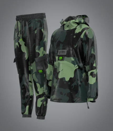 Ensemble Camouflage Kaki d