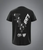 T shirt noir VRUNK X 667 D