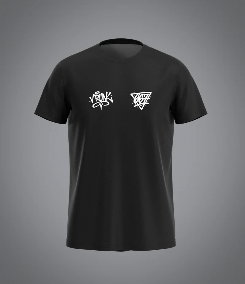 T shirt noir VRUNK X 667 T shirt noir VRUNK X 667
