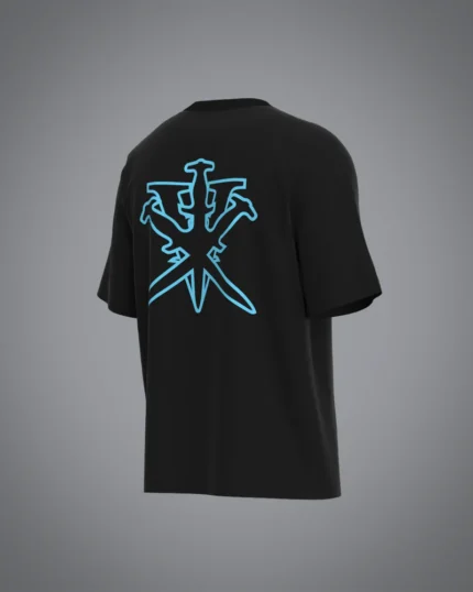 VRUNK X UNKNOWN – BLACK TEE DS