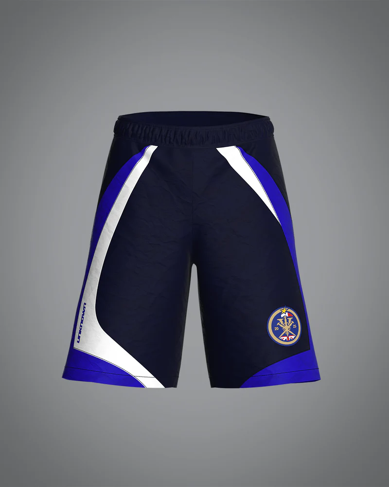 VRUNK X UNKNOWN – TRACK SHORT BLUE VRUNK X UNKNOWN – TRACK SHORT BLUE