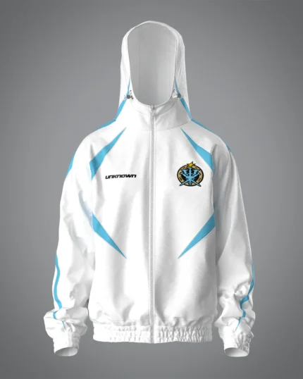 VRUNK X UNKNOWN – TRACK TOP WHITE