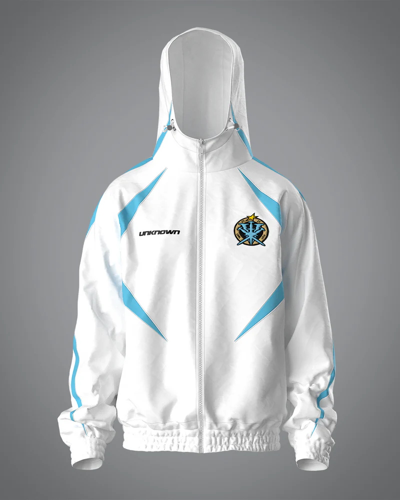 VRUNK X UNKNOWN – TRACK TOP WHITE VRUNK X UNKNOWN – TRACK TOP WHITE